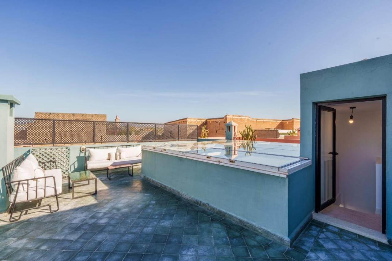 Riad Privatise - 2 Chambres & Petit Dejeuner -Terrasse Marrakesch Exterior foto