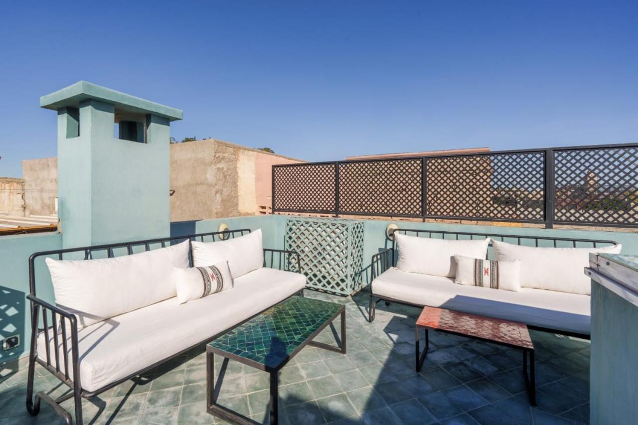 Riad Privatise - 2 Chambres & Petit Dejeuner -Terrasse Marrakesch Exterior foto