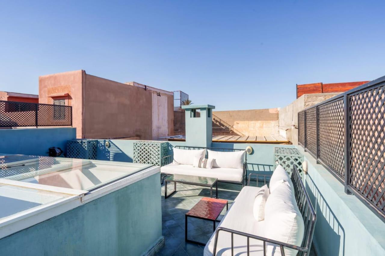Riad Privatise - 2 Chambres & Petit Dejeuner -Terrasse Marrakesch Exterior foto