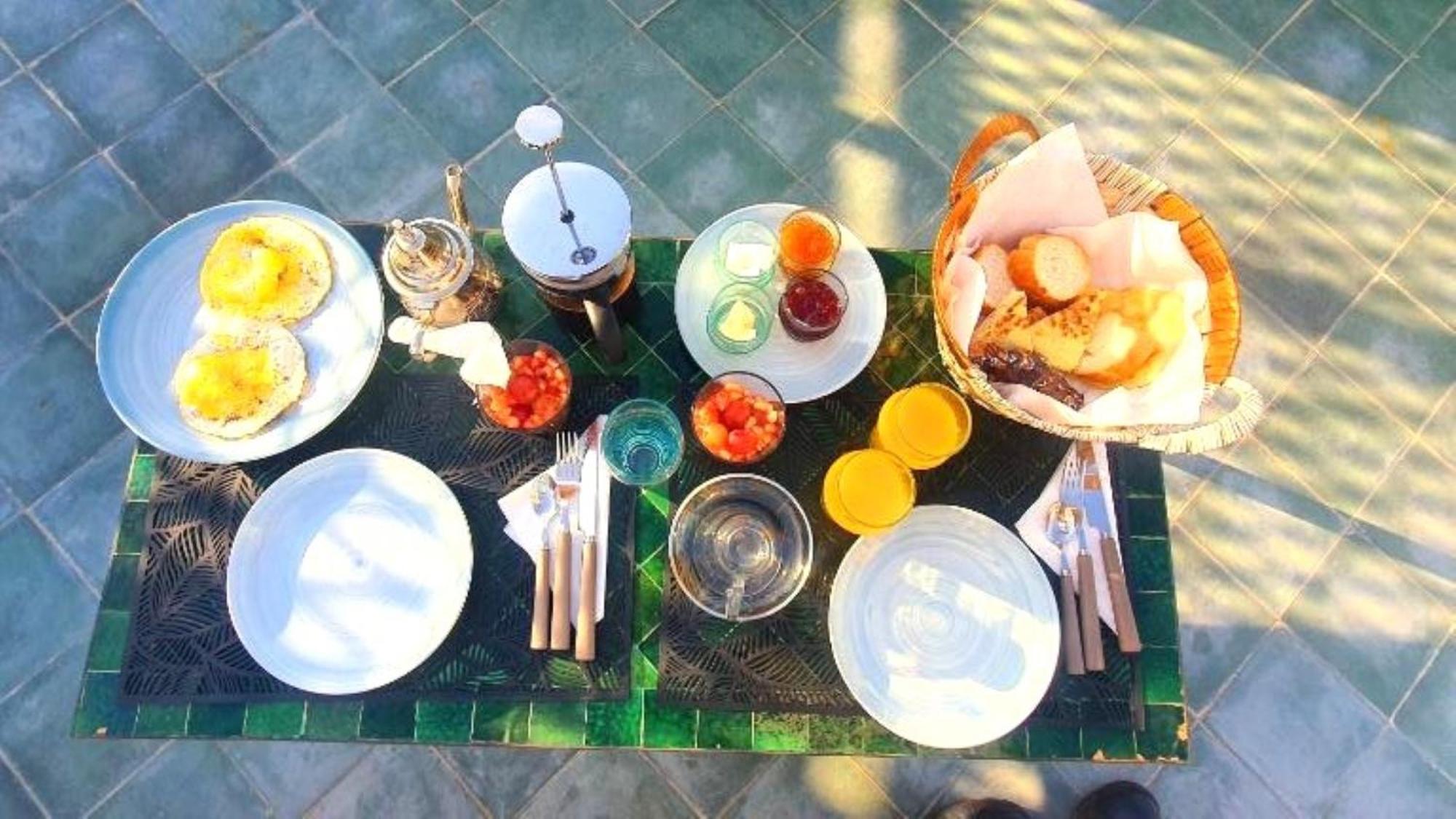 Riad Privatise - 2 Chambres & Petit Dejeuner -Terrasse Marrakesch Exterior foto